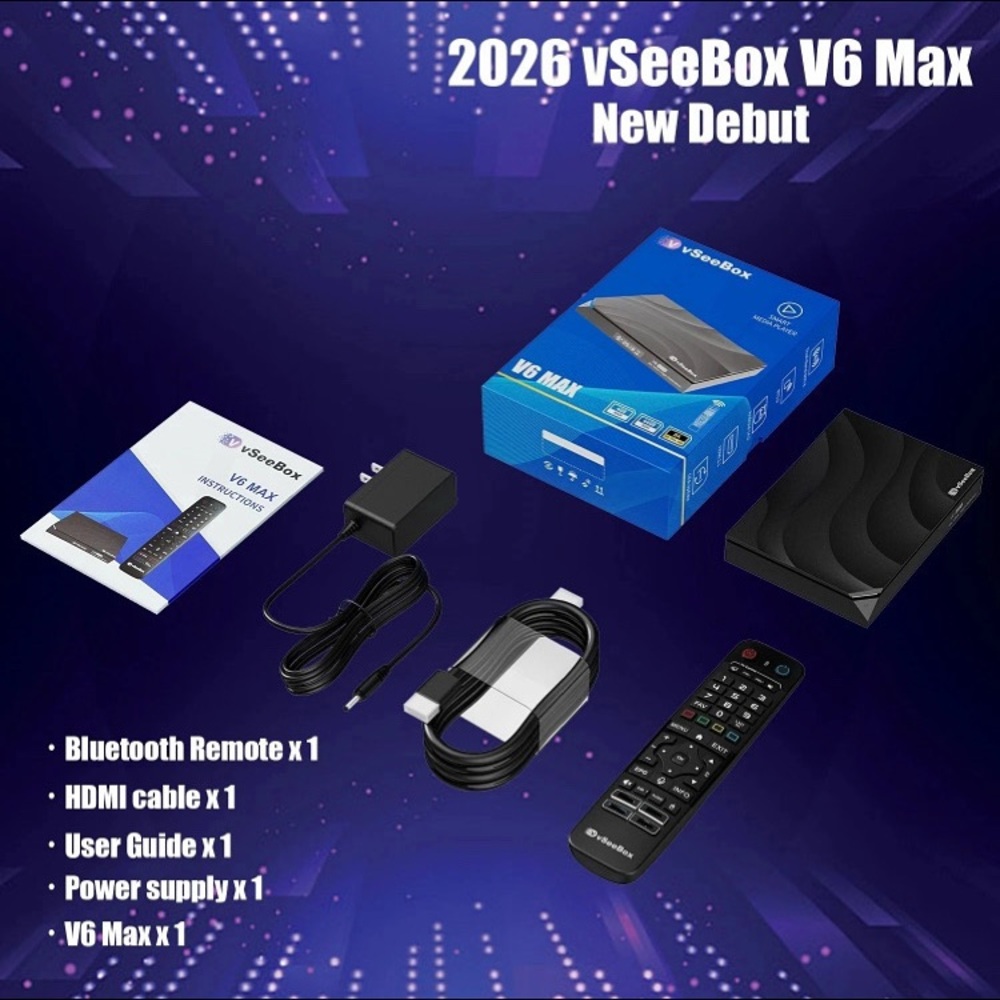 vSeeBox V6 Max Android TV Box